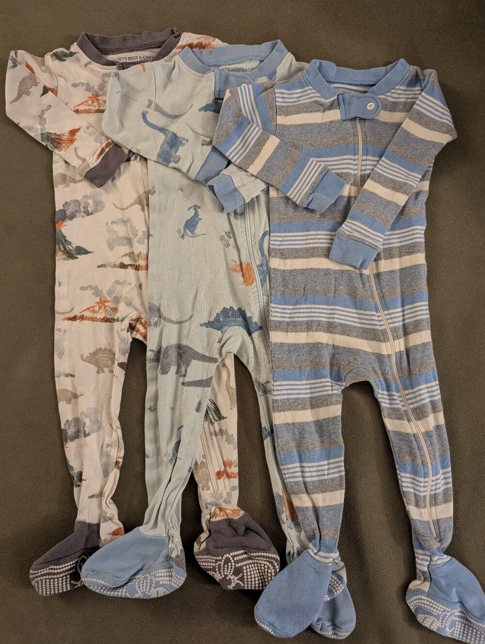GUC Burt's Bees Baby Footies (12M)